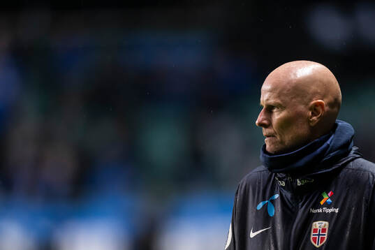 Head coach Ståle Solbakken of Norway