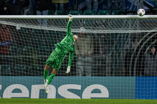 goalkeeper Ørjan Håskjold Nyland of Norway