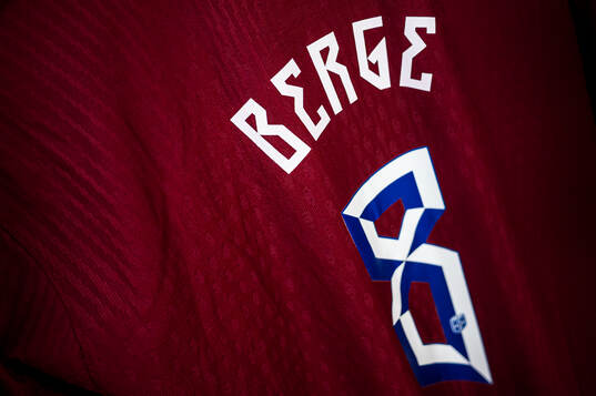 Shirt of Sander Berge of Norway