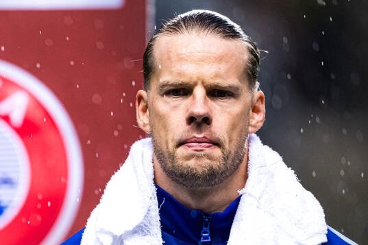 Goalkeeper Ørjan Håskjold Nyland of Norway