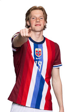 Sigurd Jacobsen Prestmo of the Norwegian under-19 national