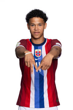 Alexander Røssing-Lelesiit of the Norwegian under-19