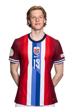 Sigurd Jacobsen Prestmo of the Norwegian under-19 national