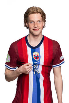 Sigurd Jacobsen Prestmo of the Norwegian under-19 national