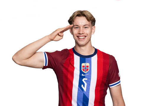 Jonathan Vonheim Norbye of the Norwegian under-19 national