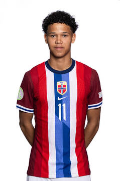Alexander Røssing-Lelesiit of the Norwegian under-19