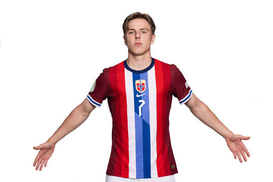 Julian Gonstad of the Norwegian under-19 national football
