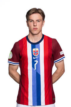 Julian Gonstad of the Norwegian under-19 national football