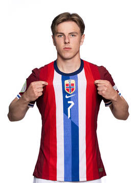 Julian Gonstad of the Norwegian under-19 national football