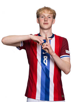 Sondre Milian Granaas of the Norwegian under-19 national