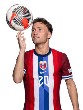 Jesper Reitan-Sunde of the Norwegian under-19 national
