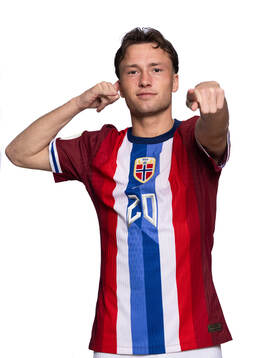 Jesper Reitan-Sunde of the Norwegian under-19 national