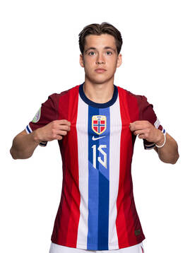 Mikkel Kalvenes Hope of the Norwegian under-19 national