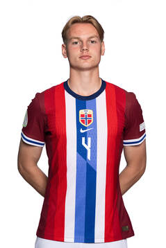 Fillip Voster Botnen of the Norwegian under-19 national