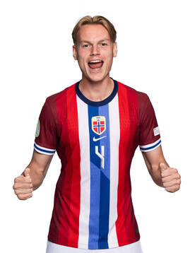 Fillip Voster Botnen of the Norwegian under-19 national