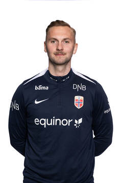 Esben Hansen of the Norwegian under-19 national football