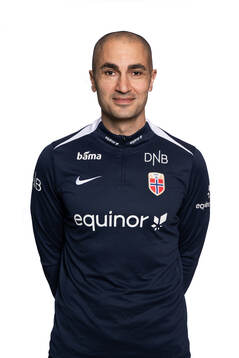 Amir Iranmanesh of the Norwegian under-19 national football
