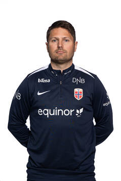 Physio Ørjan Sørhus of the Norwegian under-19 national