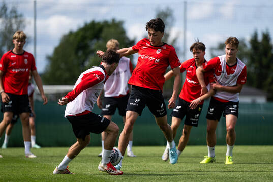 Andreas Heredia-Randen of the Norwegian under-19 national