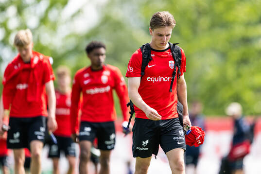 Julian Gonstad of the Norwegian under-19 national football