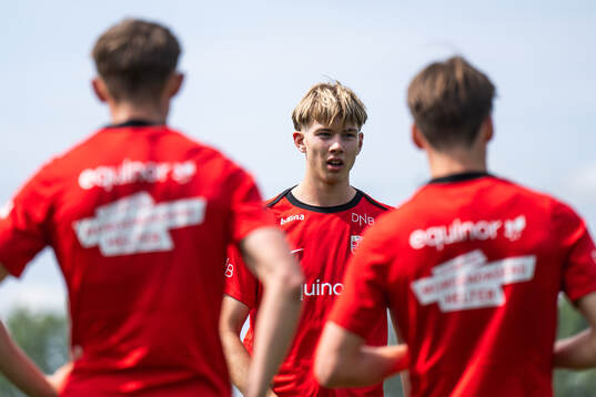 Jonathan Vonheim Norbye of the Norwegian under-19 national