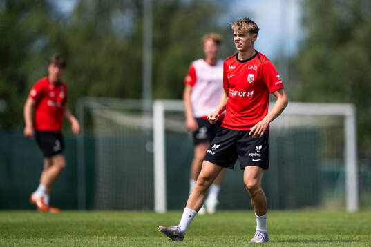 Troy Engseth Nyhammer of the Norwegian under-19 national