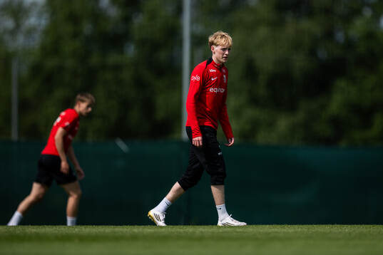 Sondre Milian Granaas of the Norwegian under-19 national