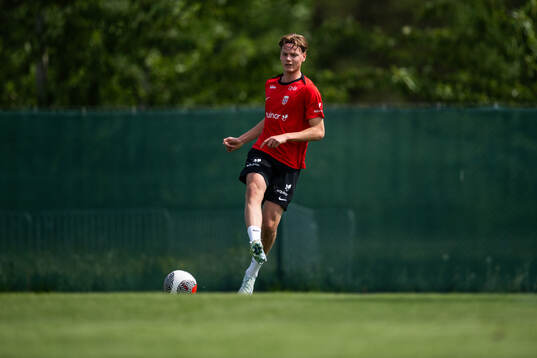 Fillip Voster Botnen of the Norwegian under-19 national