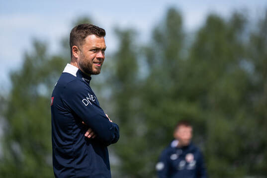 Sverre Økland of the Norwegian under-19 national football