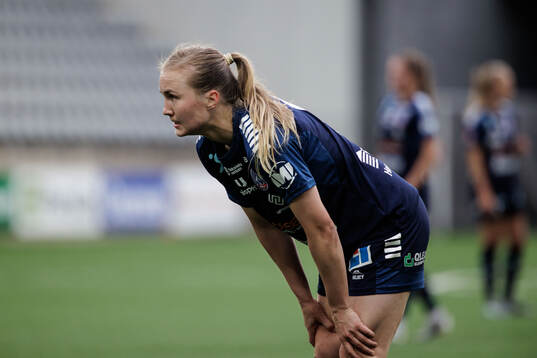 Linköpings Noor Eckhoff deppar