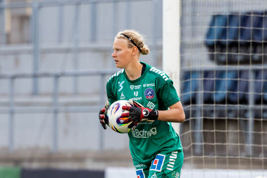 Linköpings målvakt Cajsa Andersson