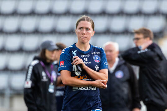 Linköpings Polly Doran deppar