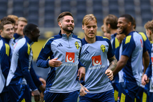 Axel Norén and Victor Eriksson of the Swedish men's