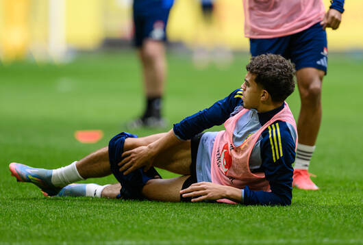 Yasin Ayari of the Swedish men's national football team