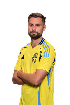 Axel Norén of the Swedish men's national football team