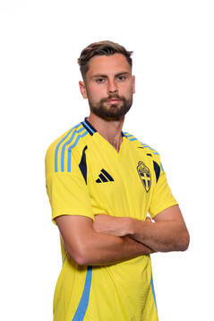 Axel Norén of the Swedish men's national football team