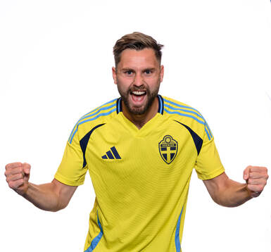Axel Norén of the Swedish men's national football team