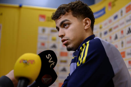 Yasin Ayari of the Swedish men's national football team