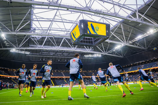 Daniel Svensson and Jordan Larsson of Sweden