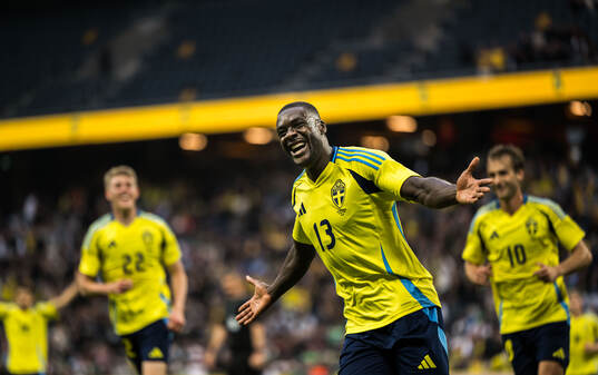 Bläddra bland fler bilder av Football, International Friendly, Sweden - Algeria