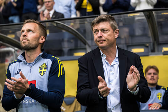 Assistant coach Sebastian Larsson and Head coach Jon Dahl