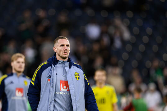 Goalkeeper Robin Olsen of Sweden
