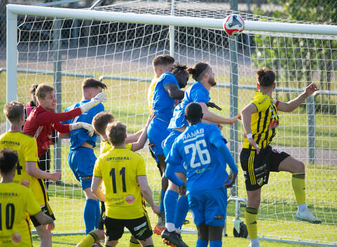 Hörna i matchen i division 2 mellan IFK HÄSSLEHOLM och