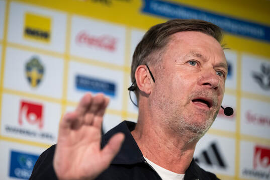 Peter Gerhardsson, head coach of the Swedish women's