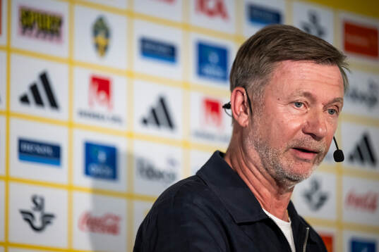 Peter Gerhardsson, head coach of the Swedish women's