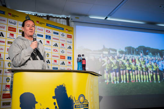 Annelie Norén, head coach of the Swedish women's under-19