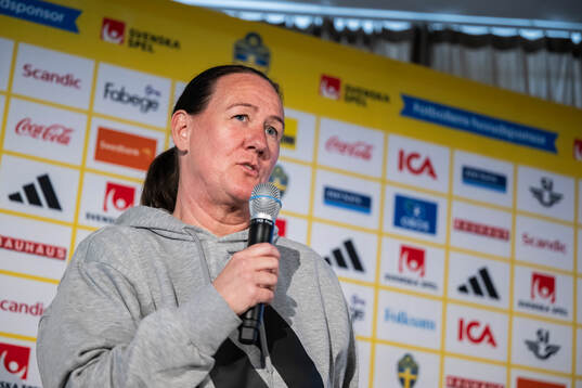 Annelie Norén, head coach of the Swedish women's under-19
