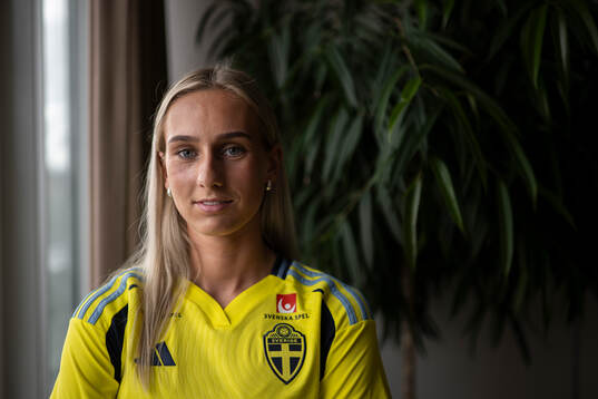 Ellen Wangerheim of the Swedish women's national fotball