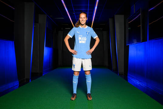 Malmö FF presenterar Karoline Olesen som ny spelare