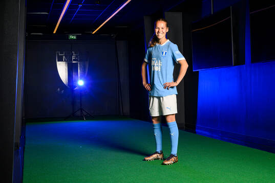 Malmö FF presenterar Karoline Olesen som ny spelare